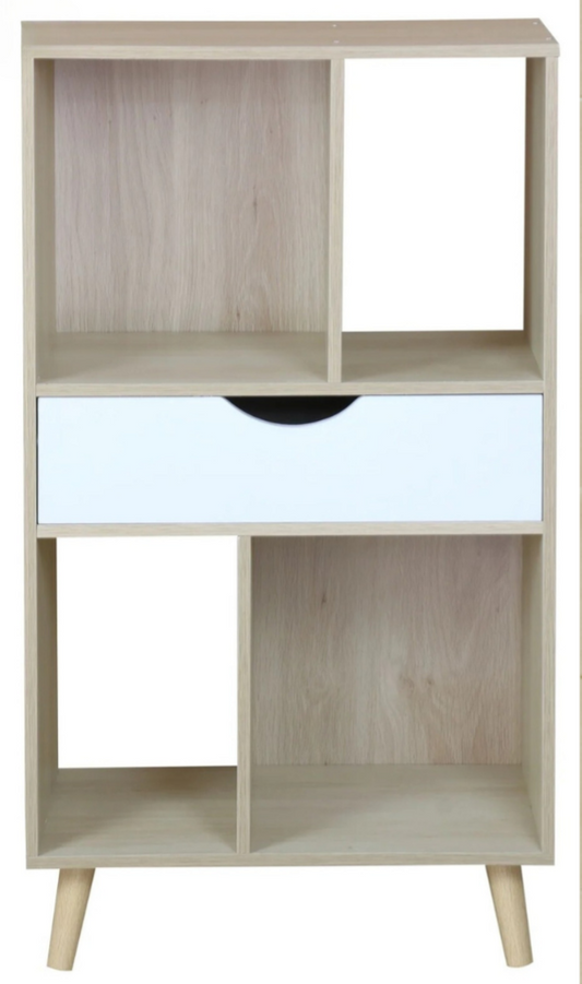 Modern Bookcase with Drawer