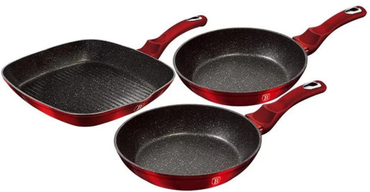 Berlinger haus 3 pcs frypan set