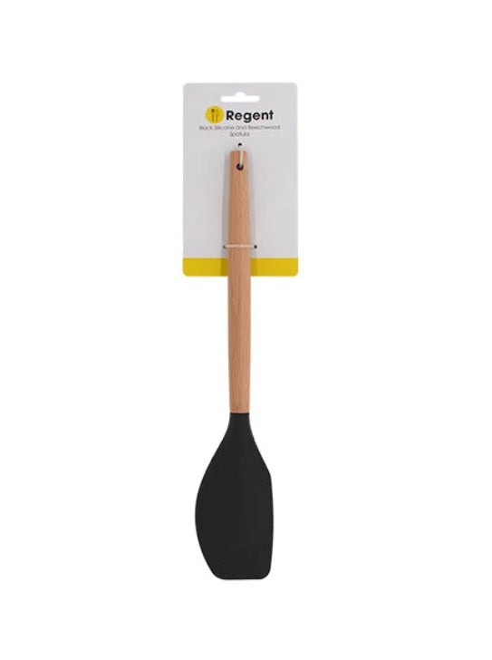 Regent Silicone And Beechwood Kitchen Utensils