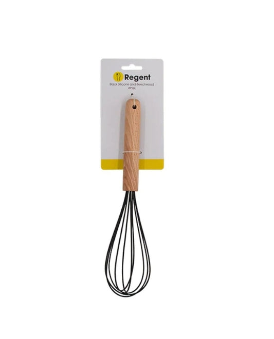 Regent Silicone And Beechwood Kitchen Utensils