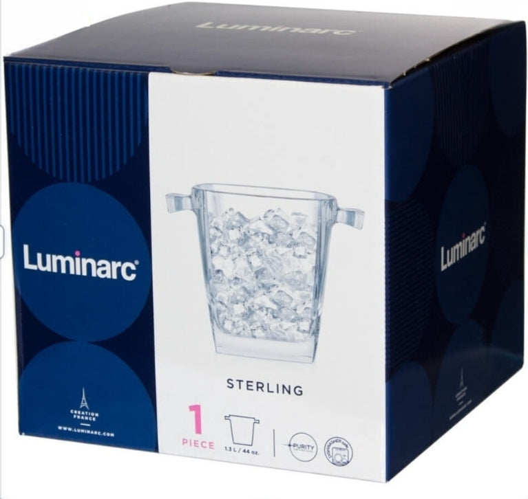 Luminarc Sterling Glass Ice Bucket