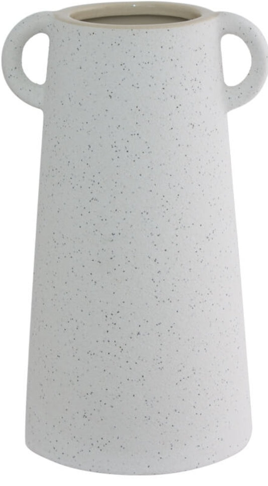 Speckle Two Handle Vase