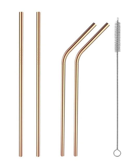 Stainless Steel Straw Set