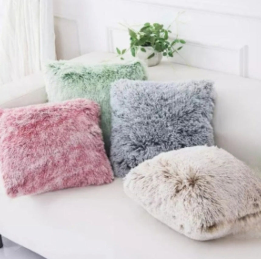 Fluffy Faux Fur Cushion