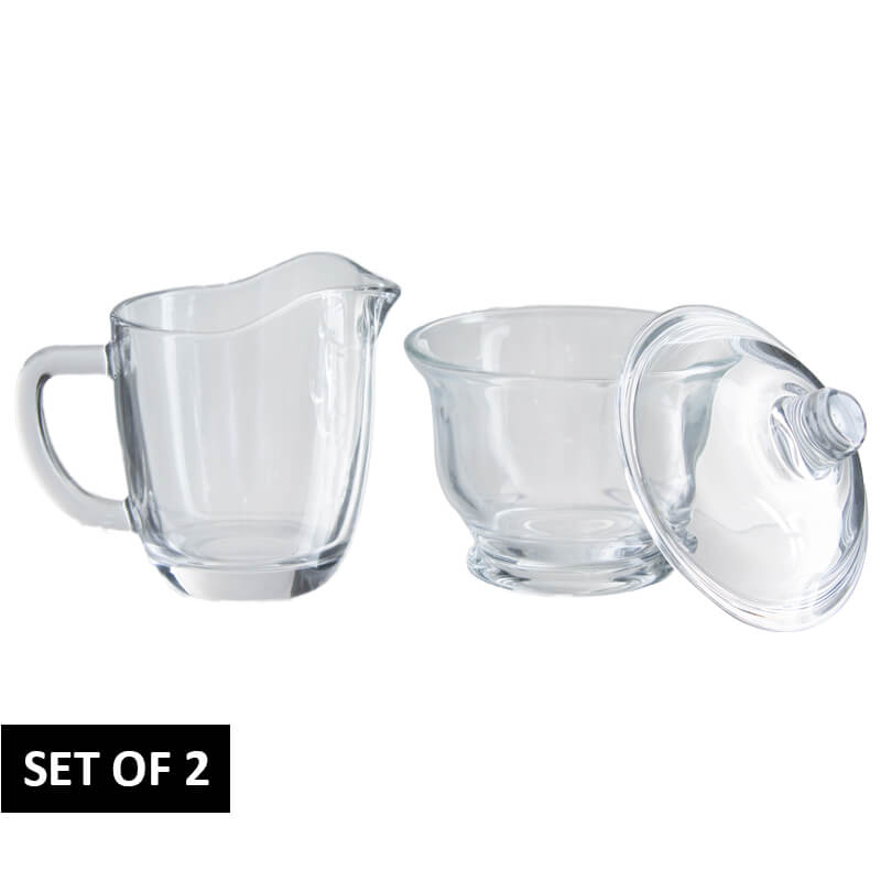 SUGAR AND CREAMER POT SET